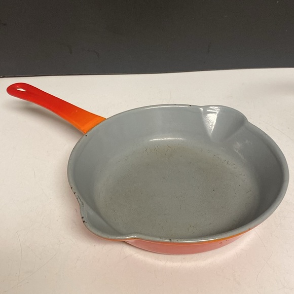 Descoware Flame 7” Nonstick Enamelware Skillet Pan 81-C FE Belgium - Picture 8 of 17